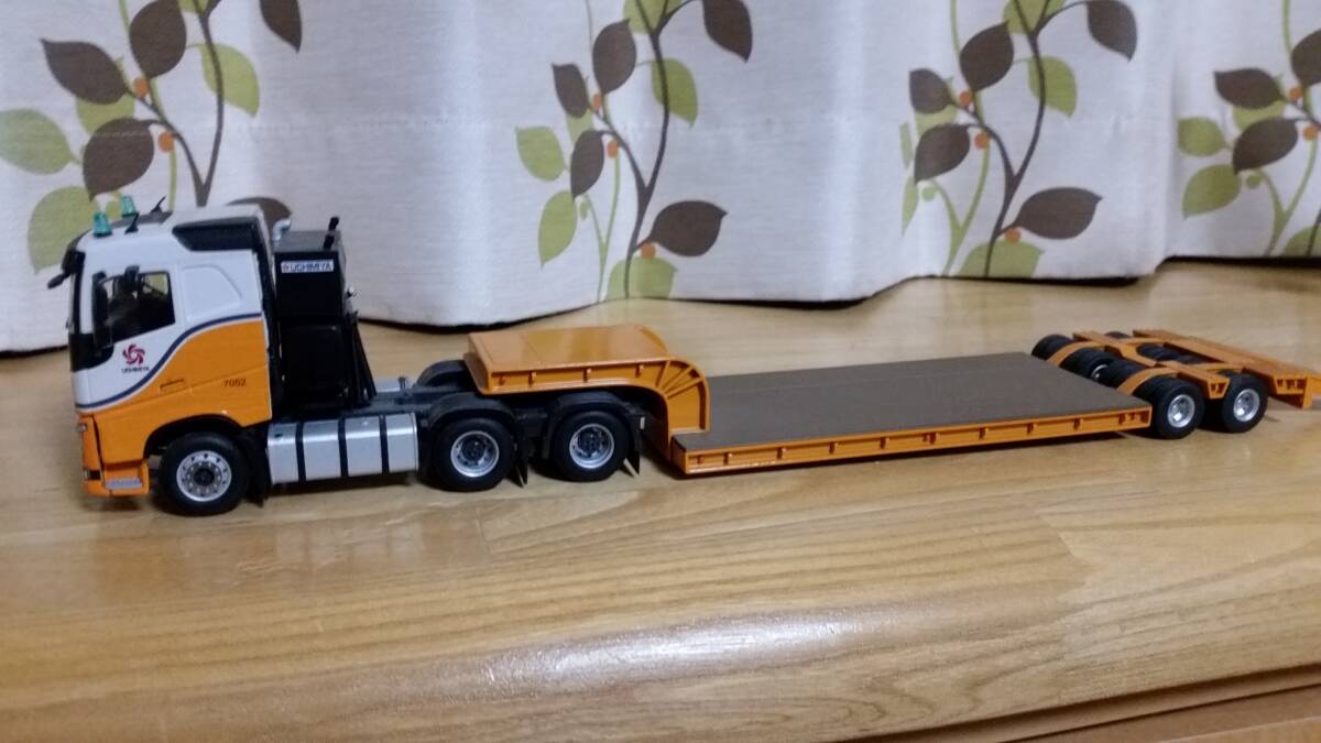 廃盤 ケンクラフト特注 1/50 内宮運輸カラー ボルボ FH4 6×4 16