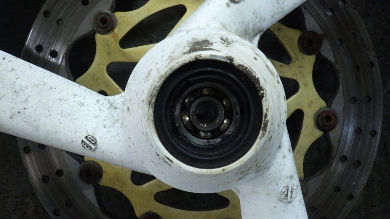 RGA-257A FZR250 純正 ホイール セット フロント リア 佐川2個口 送料著払い 2KR-210 検索 ヤマハ