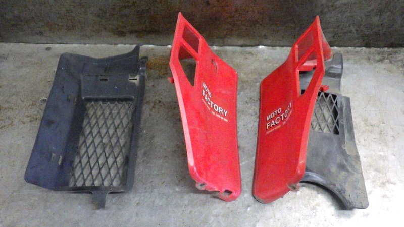 RGA-384A MTX50R 純正 ラジエーター シュラウド カバー AD06-130 検索 ホンダ MTX50 MTX80 R