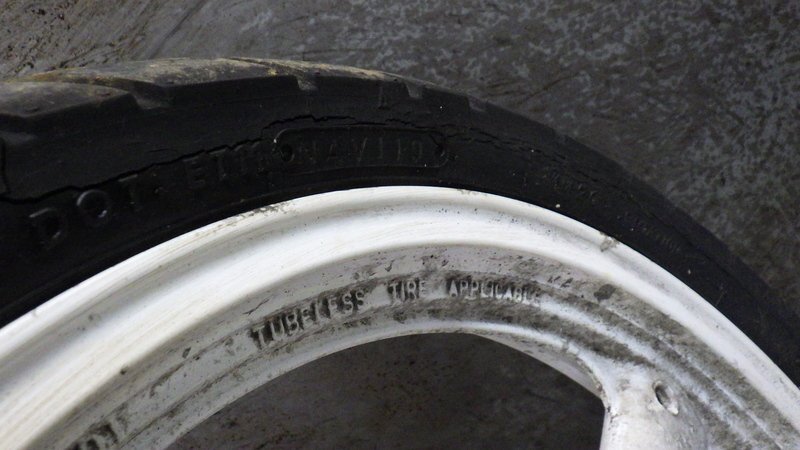 RGA-257A FZR250 純正 ホイール セット フロント リア 佐川2個口 送料著払い 2KR-210 検索 ヤマハ