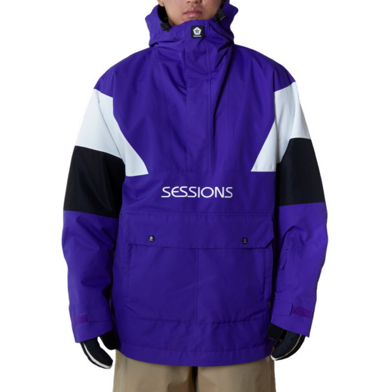 アウトレット】23-24 SESSIONS CHAOS PULLOVER JKT PURPLE L アウトレット】23-24 SESSIONS CHAOS PULLOVER JKT PURPLE L