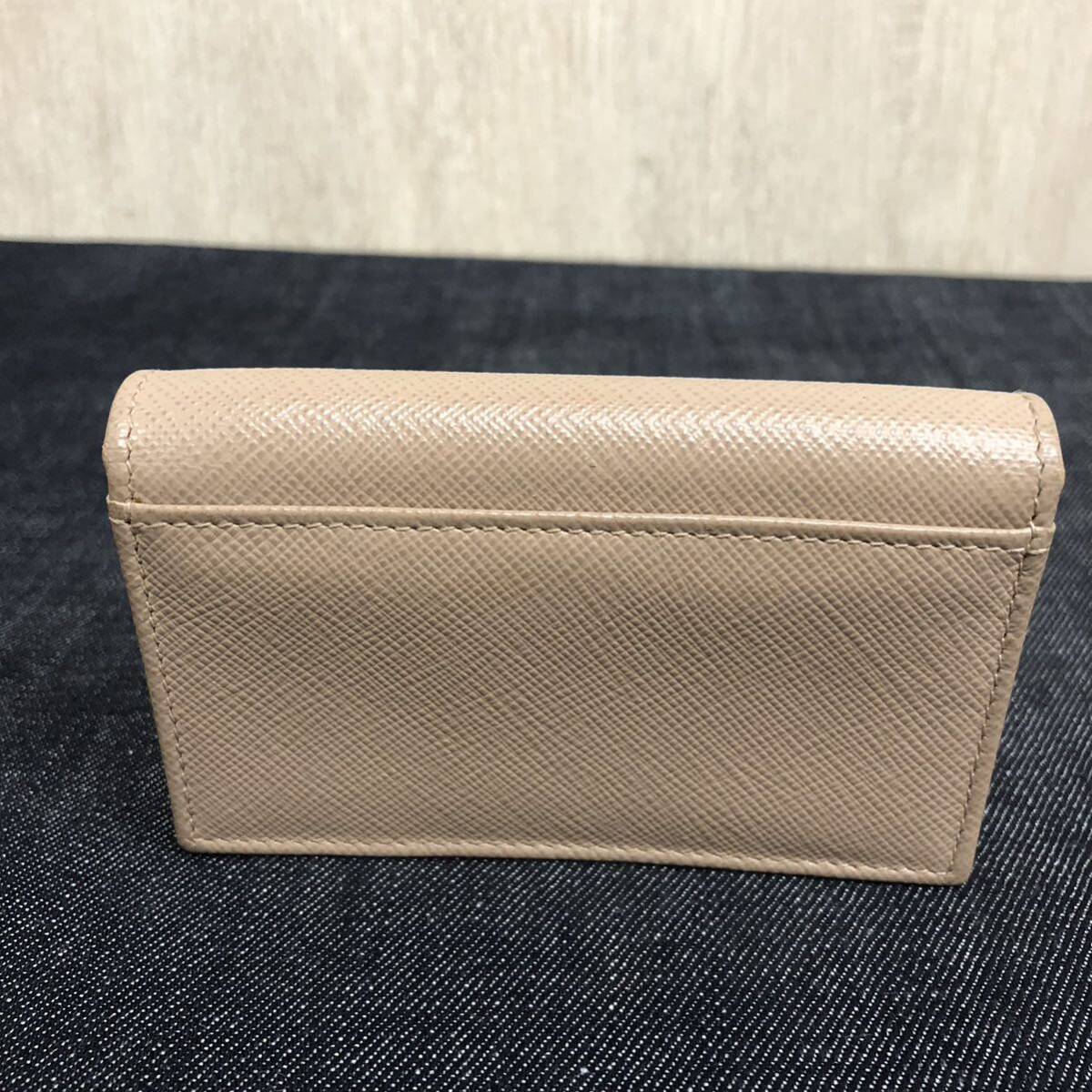 PRADA】プラダ☆カードケース ピンク ベージュ レディース PRADA】プラダ☆カードケース ピンク ベージュ レディース