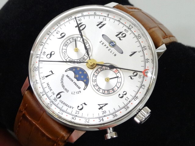 ZEPPELIN LZ129 HINDENBURG ムーンフェイズジャンク品 ZEPPELIN LZ129 HINDENBURG ムーンフェイズジャンク品 - メルカリ