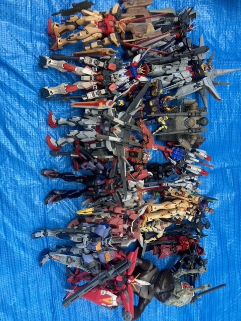 ジャンク品　20体以上　ガンダム等プラモ　 まとめ売り