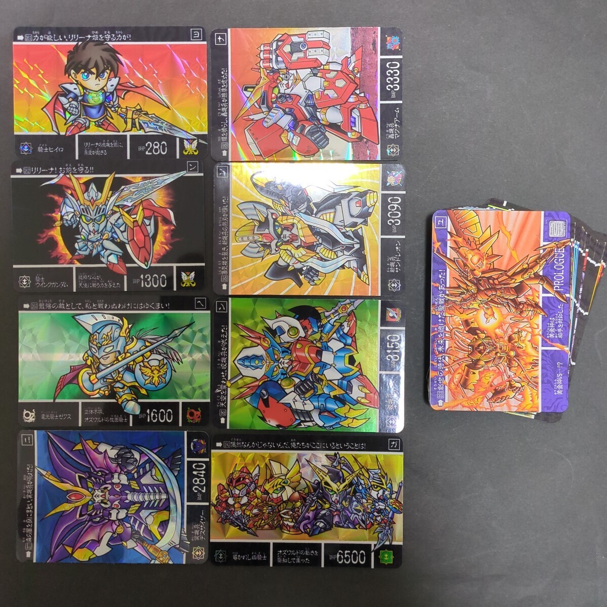 鎧闘神出現 リバース未剥がし44種フルコンプセット コンプリートボックス版（検索　BB戦士　本弾　外伝　SDガンダム　カードダス）