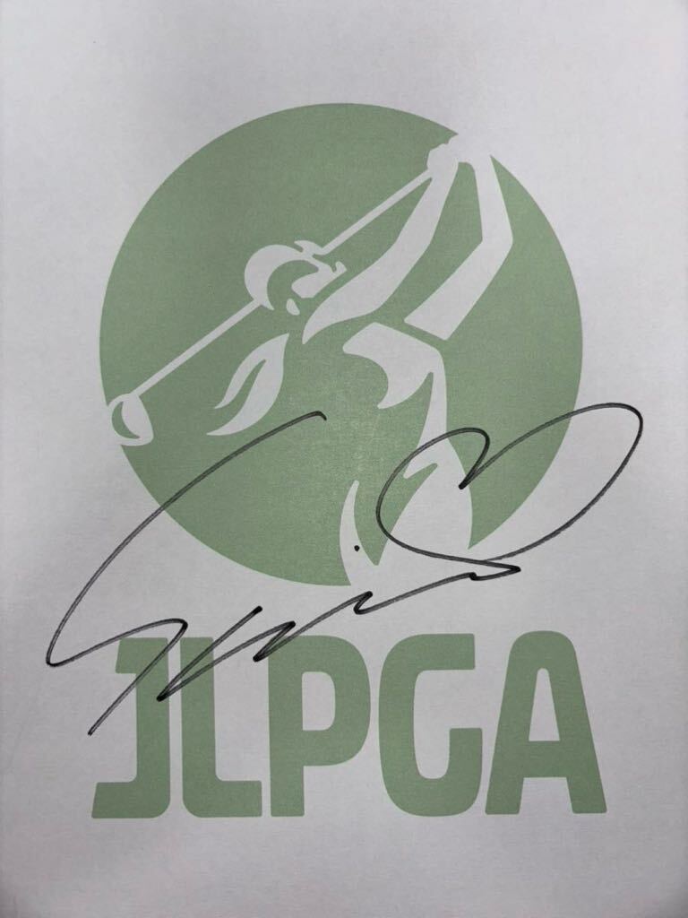 JLPGA 大里桃子 直筆サイン入り スタジオアリスレディスオープン JLPGA 大里桃子 直筆サイン入り スタジオアリスレディスオープン