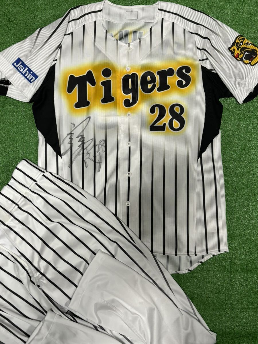 阪神タイガース 28 福原忍 2008シーズン交流戦 実使用 直筆 - 実 阪神タイガース 28 福原忍 2008シーズン交流戦 実使用 直筆 - 実