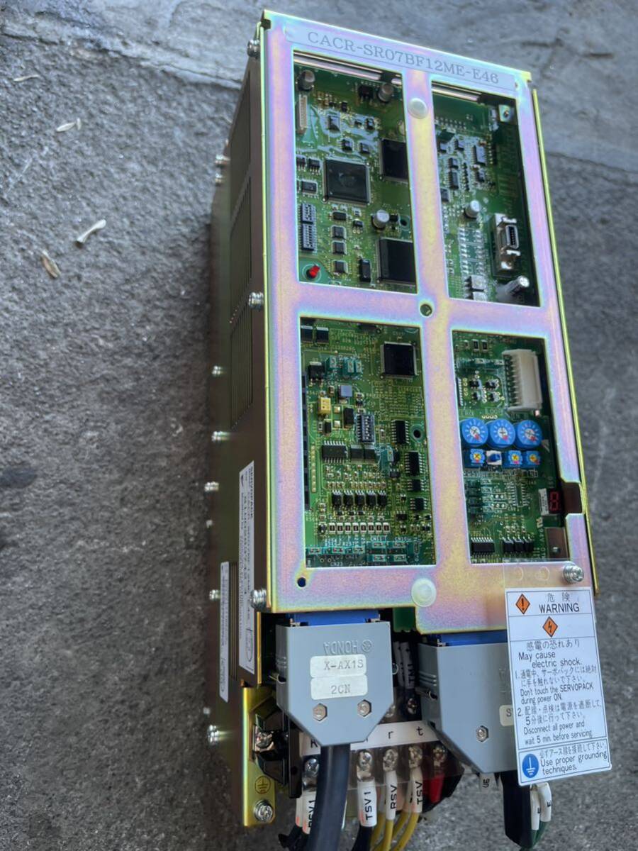 Yahoo!オークション - 安川電機 サーボパック CACR-SR07BF 12ME-E46 Yahoo!オークション - 安川電機 サーボパック CACR-SR07BF 12ME-E46
