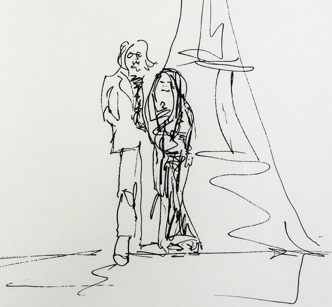 Yahoo!オークション - ジョン・レノン（John LENNON）「エッフェル塔（