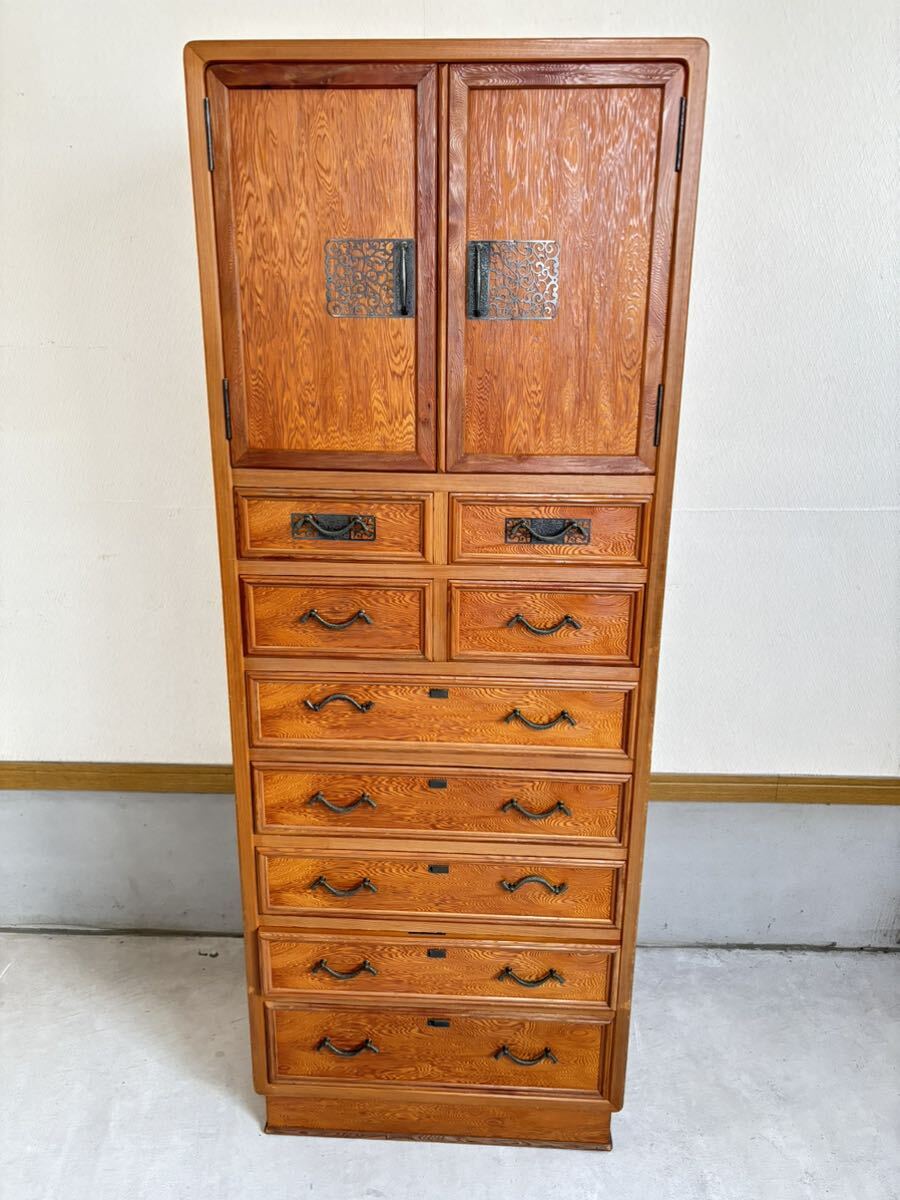 希少 高級品 屋久杉 箪笥 和箪笥 鍵付き 漆塗り 認定品 太屋久杉 希少 高級品 屋久杉 箪笥 和箪笥 鍵付き 漆塗り 認定品 太屋久杉