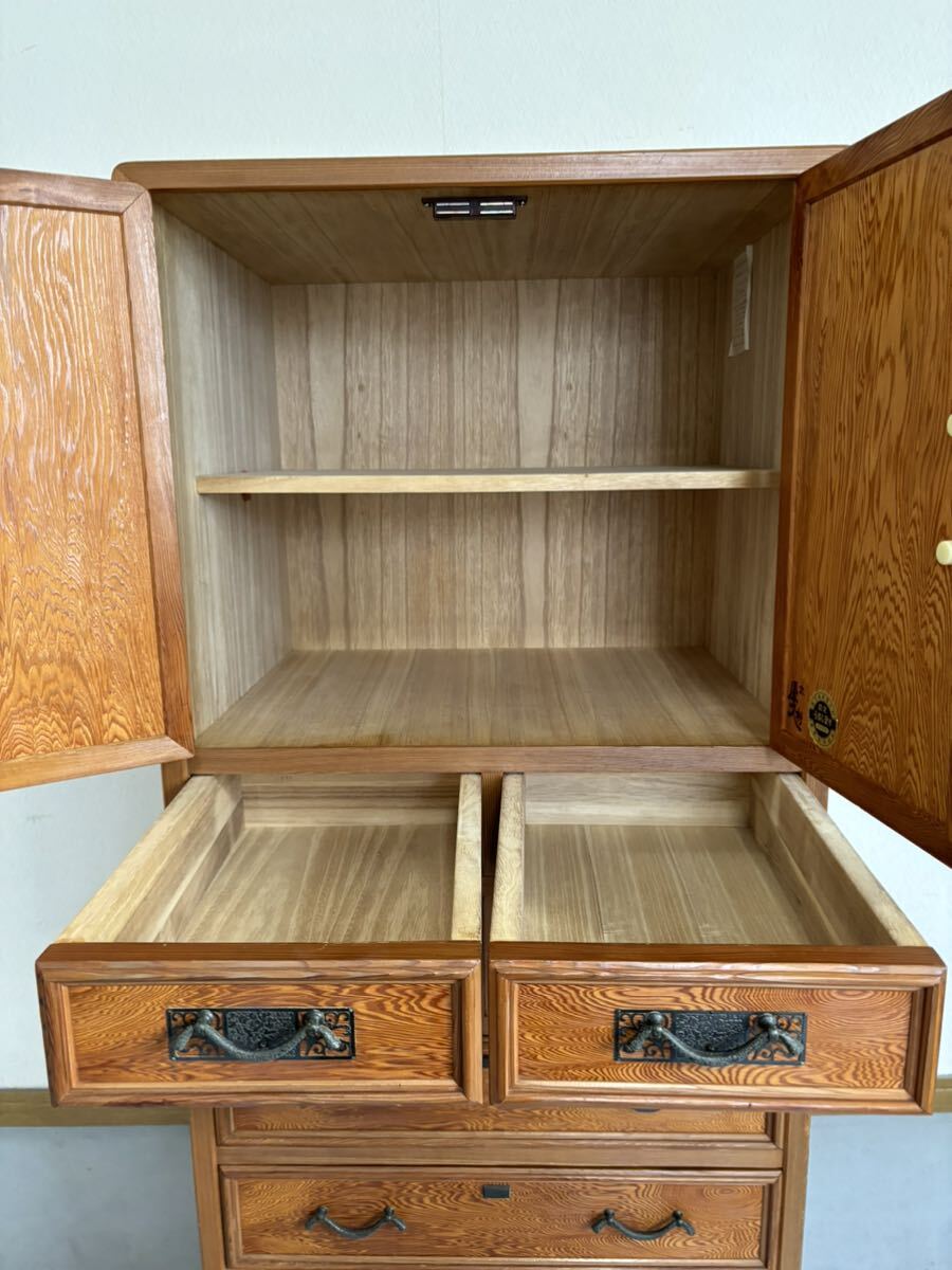 希少 高級品 屋久杉 箪笥 和箪笥 鍵付き 漆塗り 認定品 太屋久杉 希少 高級品 屋久杉 箪笥 和箪笥 鍵付き 漆塗り 認定品 太屋久杉