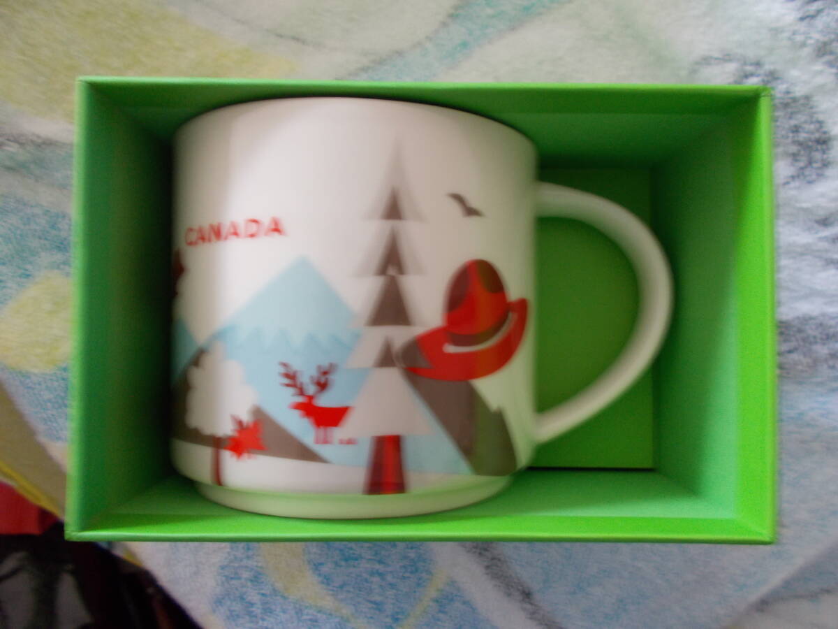 STARBUCKS スターバックスマグカップ You Are Here Collection カナダ CANADA ご当地 カップ 即決 