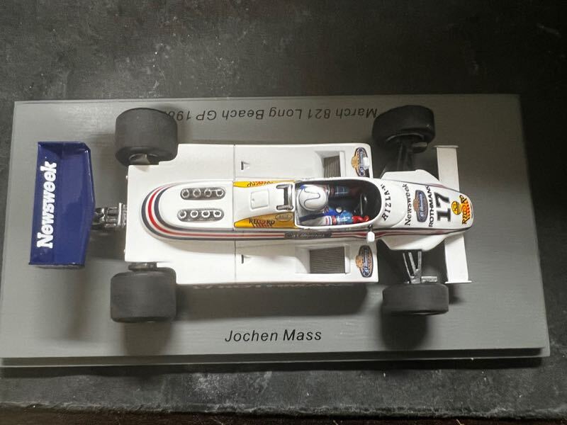 予約] スパーク 1/43 マーチ 821 ロングビーチGP 1982 J.マス S7174