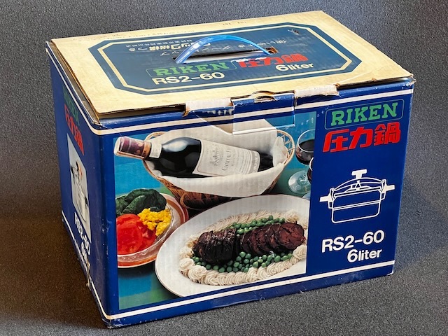 送料込み 即決 RIKEN 圧力鍋 6リッター RS2-60 ほとんど未使用 送料込み 即決 RIKEN 圧力鍋 6リッター RS2-60 ほとんど未使用