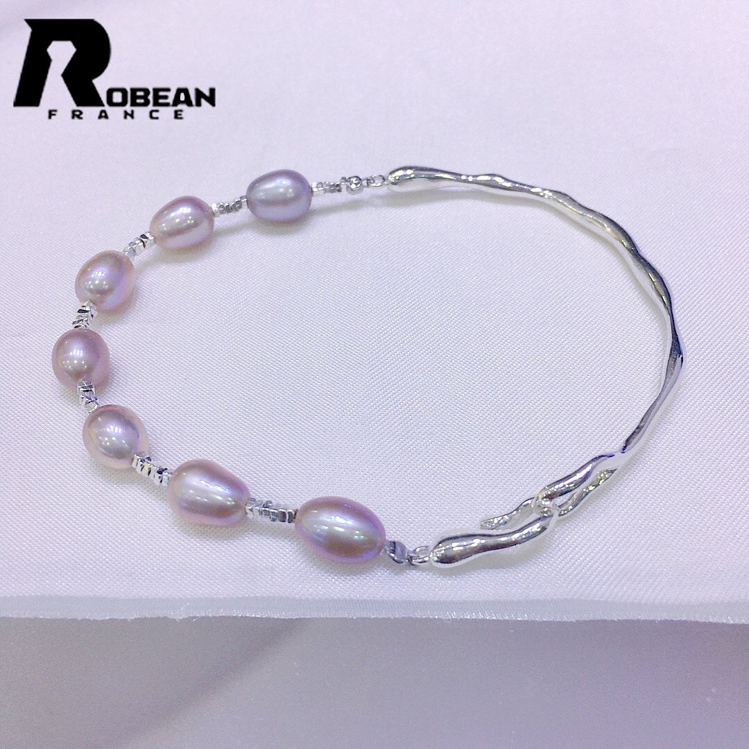  high class EU made regular price 6 ten thousand jpy *ROBEAN* fresh water pearl * bracele * natural pearl Power Stone s925 Akoya pearl book@ pearl dressing up S0007109