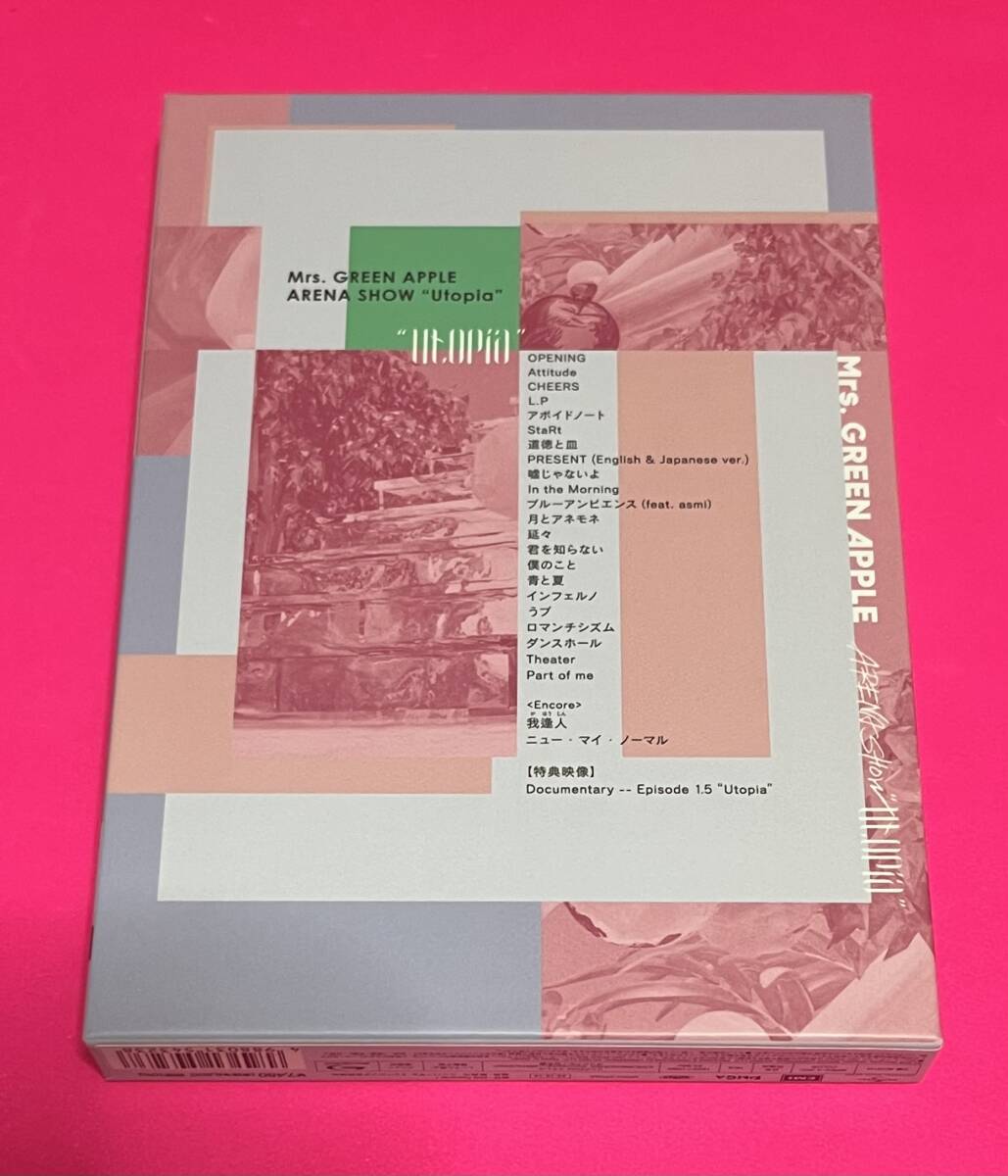 Mrs GREEN APPLE Utopia 初回限定盤 Blu-ray ミセスグリーン