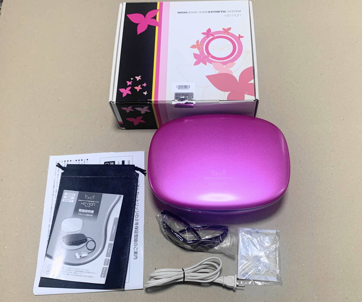動作確認済 エムテック ke-non ケノン Ver.8.0 脱毛器 NIPL-2080 2019年製 中古 #01456