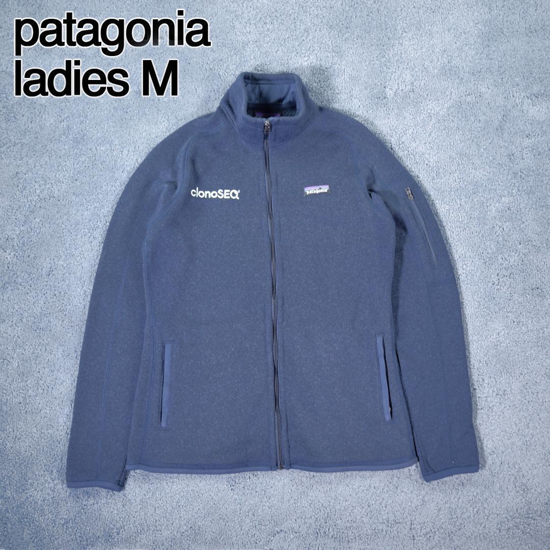 送料無料 パタゴニア レディースM ベターセーター フリースジャケット 企業別注 紺 ネイビー ジップアップ patagonia フルジップ DZ9003