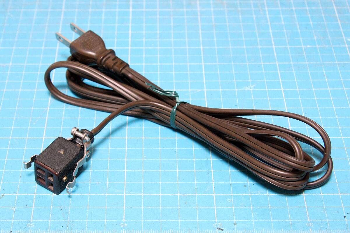 ☆TRIO/KENWOOD☆TS-600/TS-700用AC電源コード☆トリオ ☆TRIO/KENWOOD☆TS-600/TS-700用AC電源コード☆トリオ