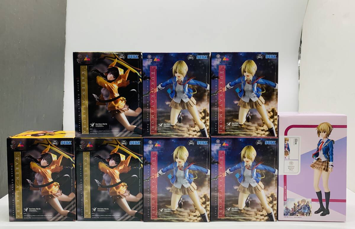 未開封 ヘブンバーンズレッド フィギュア Luminasta 朝倉可憐 1/8 茅森月歌 セット まとめ売り ヘブバン Heaven Burns Red