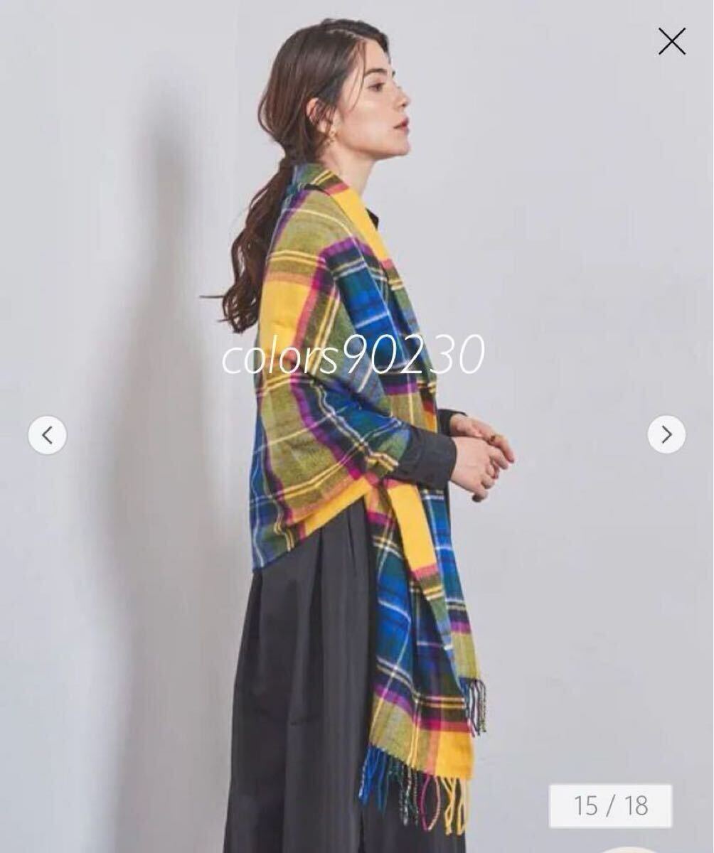 廃盤希少 UA別注 未使用 ジョンストンズ カシミア ストール 廃盤希少 UA別注 未使用 ジョンストンズ カシミア ストール