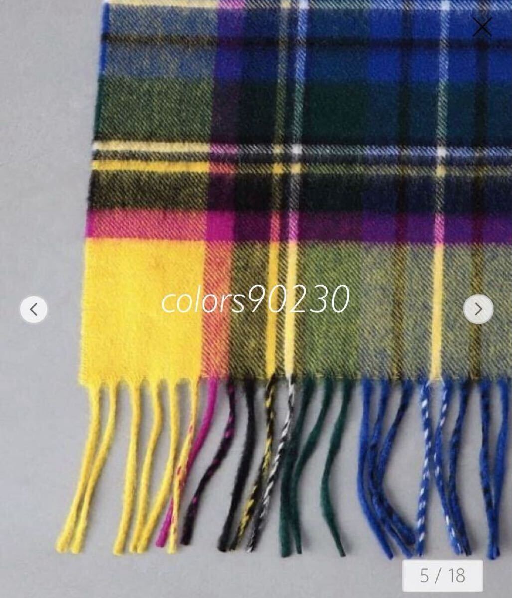 廃盤希少 UA別注 未使用 ジョンストンズ カシミア ストール 廃盤希少 UA別注 未使用 ジョンストンズ カシミア ストール