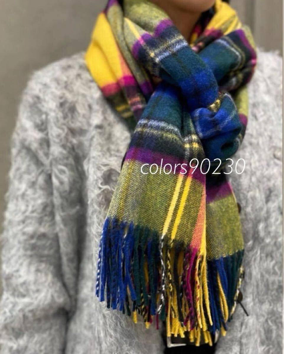 廃盤希少 UA別注 未使用 ジョンストンズ カシミア ストール 廃盤希少 UA別注 未使用 ジョンストンズ カシミア ストール