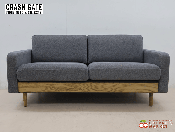 ◆展示◆美品◆ CRASH GATE クラッシュゲート EasyLife イージーライフ フリート 2人掛けソファ/2Pソファ 10万