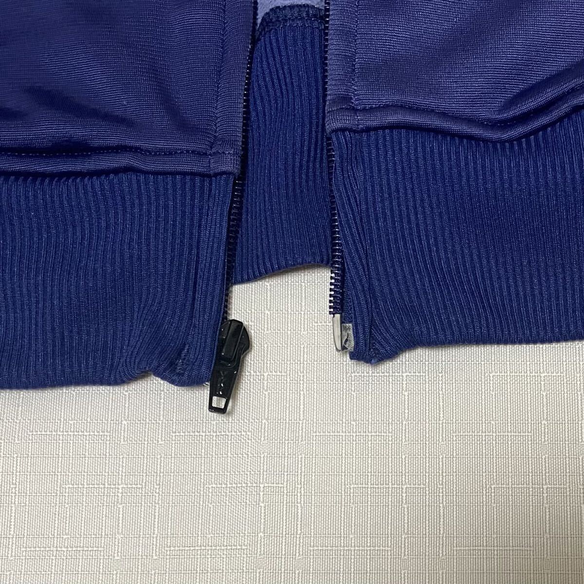 レアカラー ビッグサイズ adidas オリジナルス 紺 紫 ATP ビンテージ復(fù)刻 トラックジャケット ジャージ トレフォイルロゴ アディダス正規(guī)品