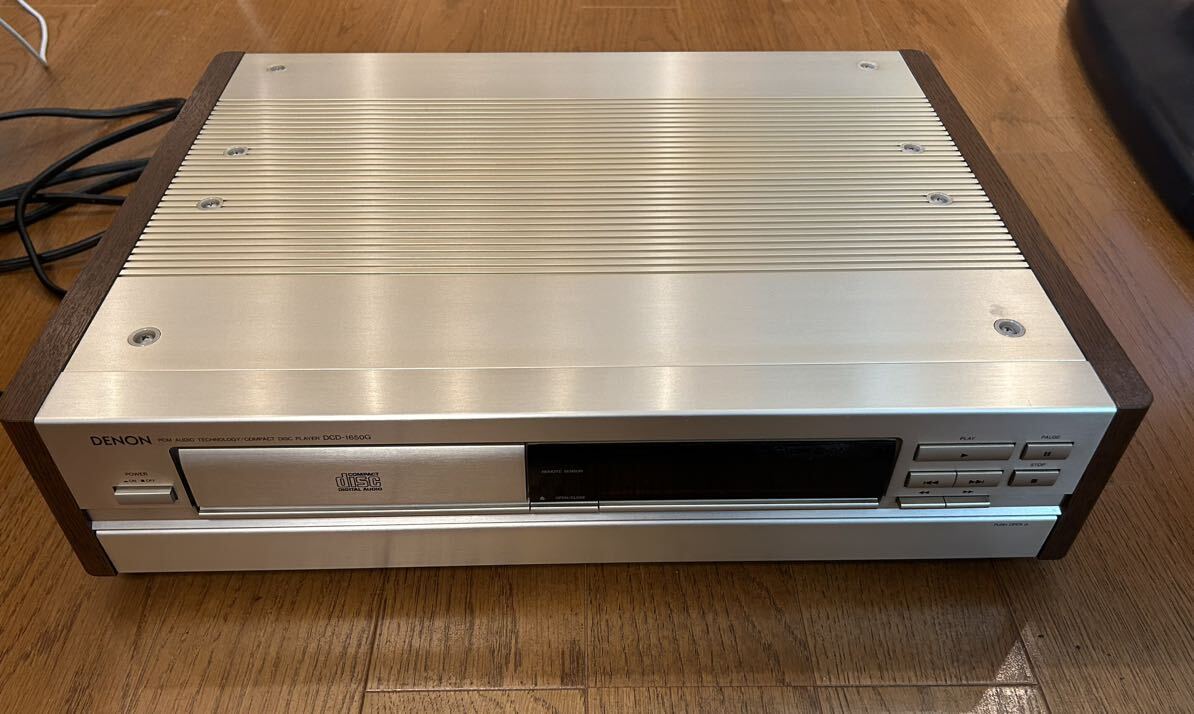 DENON DCD-1650G デノン CDプレーヤー そこそこ綺麗 が音飛びあり 