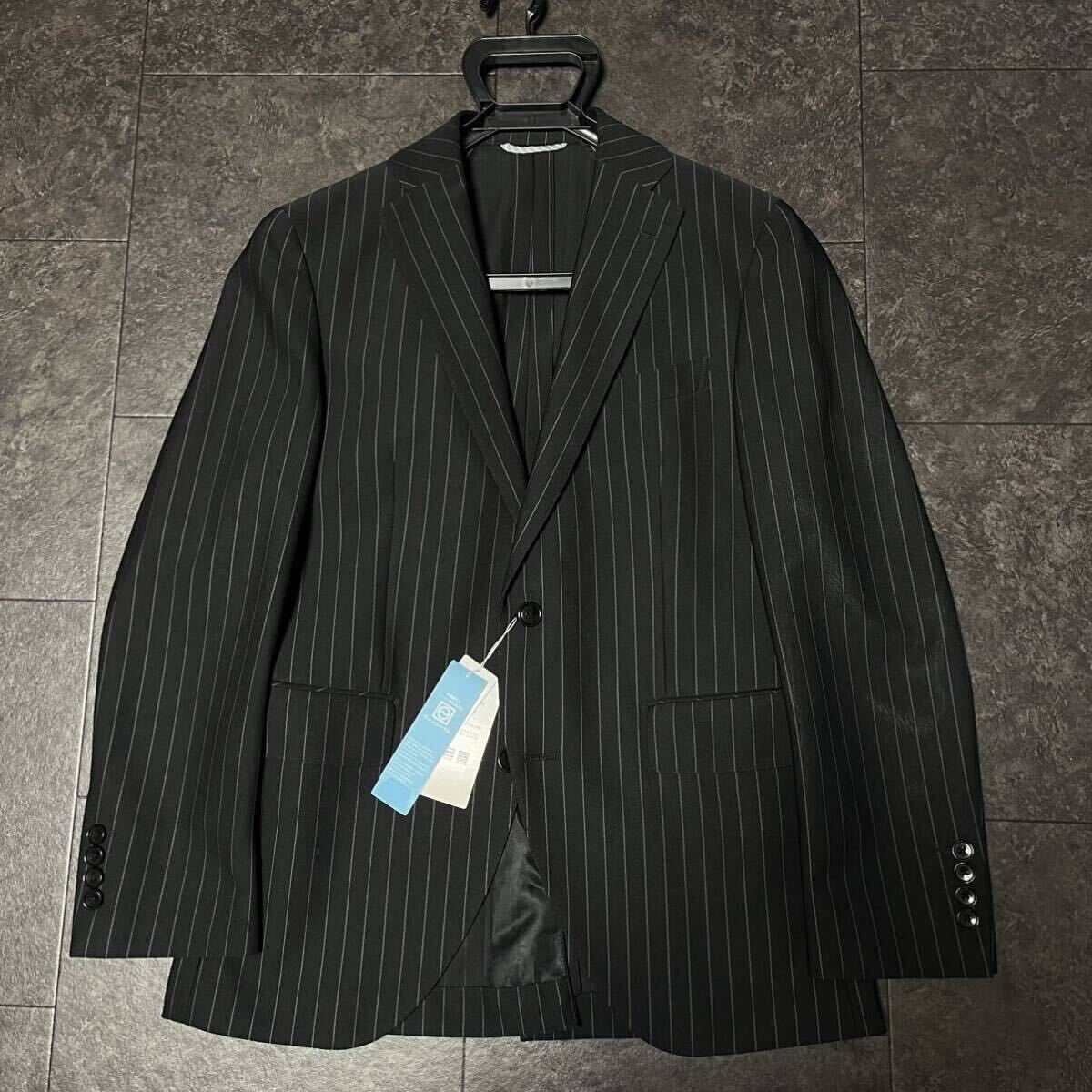 YA5 170cm new goods next b lumen z suit setup 2B stripe black black slim stretch washing machine possible washing with water spring summer 