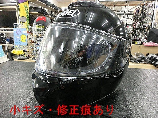 SHOEI クエスト フルフェイスヘルメット 黒 L▼ニンジャ250.YZF-R25.CB400SF.MT-07.MT-09.ニンジャ1000.NC750X乗りに！