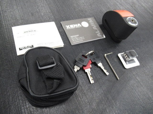 XENA ディスクロック■GPZ900R.ZZR1100.GSX-R1000.YZF-R1.CBR1000RR.ニンジャ250.YZF-R25.CBR250RR.GROM.モンキー125等に