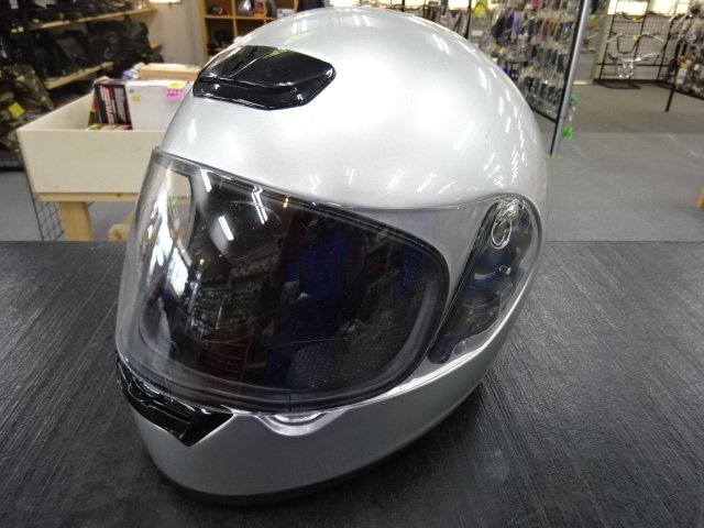 メーカ不明フルフェイスヘルメット フリーサイズ▼Dio.JOG.レッツ2.レッツ4.TODAY乗りに！