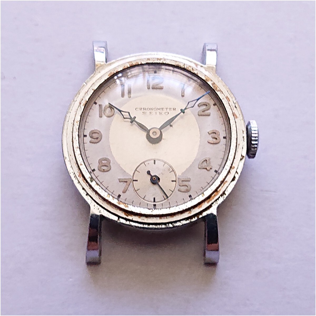 SEIKO CHRONOMETER 手巻き 10型 モリス型 ジャンク メンズ SEIKO CHRONOMETER 手巻き 10型 モリス型 ジャンク メンズ