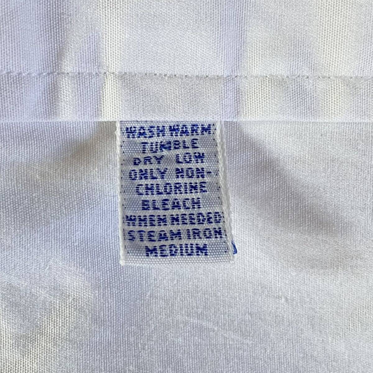 90’s RALPH LAUREN L/S SHIRT ラルフローレン ホワイト 長袖シャツ 古着 vintage used_画像5