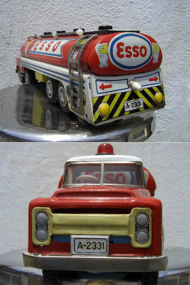 □1960S 浅草トーイ ASAKUSA TOY 巨大 エッソ ブリキ □1960S 浅草トーイ ASAKUSA TOY 巨大 エッソ ブリキ