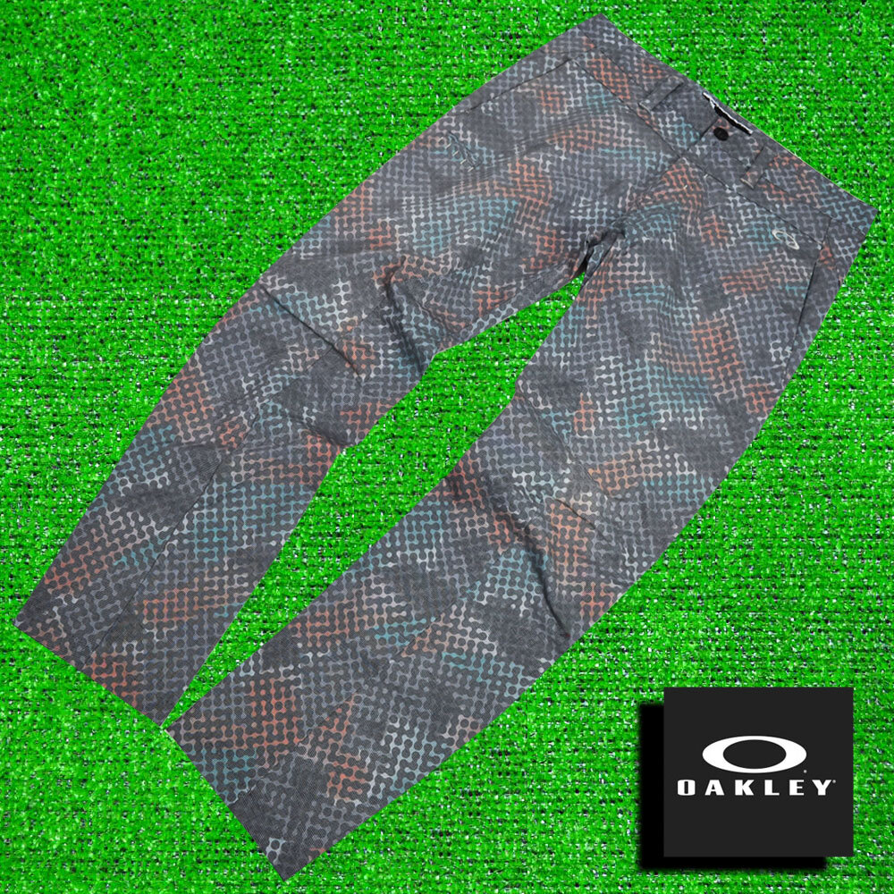 ＯＡＫＬＥＹ オークリー ゴルフパンツ【ライトグレー/34】美品！