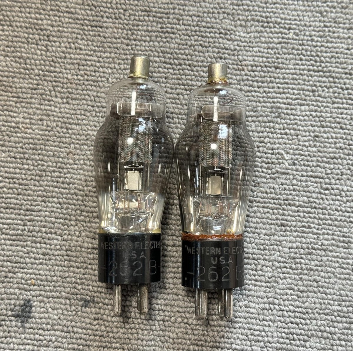 Yahoo!オークション - 262B Western Electric 真空管 2本 Yahoo!オークション - 262B Western Electric 真空管 2本