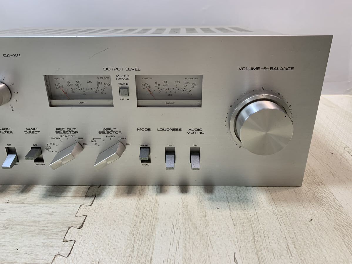 YAMAHA ヤマハ プリメインアンプ ca-x11 - AVアンプ YAMAHA ヤマハ プリメインアンプ ca-x11 - AVアンプ