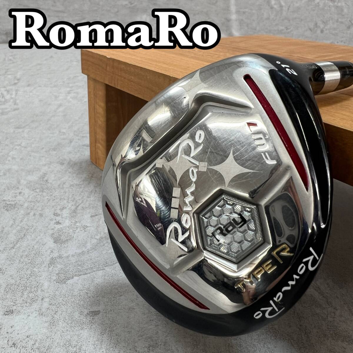 RomaRo　ロマロ　Ray　メンズゴルフ7W　R2　21°　カーボン 右利き用 フェアウェイウッド 　FW　42.5インチ　D-0　312g