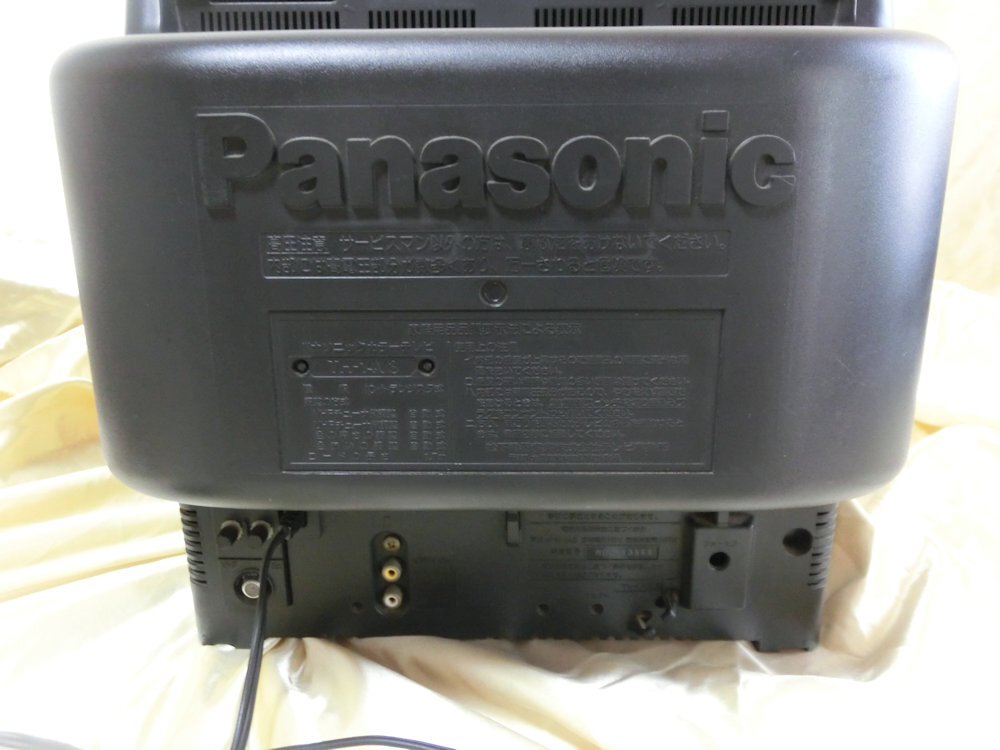 パナソニック ブラウン管テレビ 14型 Panasonic 昭和レトロ TH パナソニック ブラウン管テレビ 14型 Panasonic 昭和レトロ TH