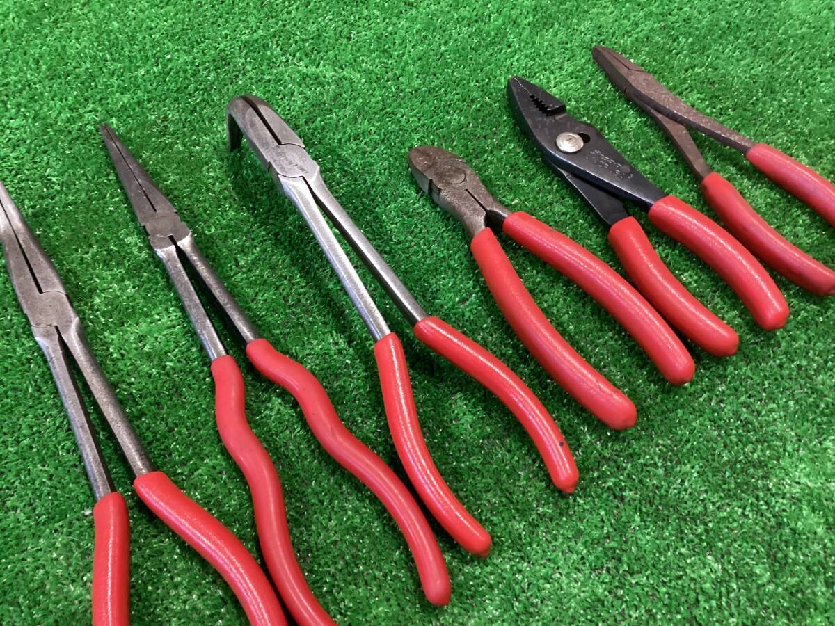 Snap-on 新品 プライヤー 3本セット グリーン スナップオン 正規 Snap-on 新品 プライヤー 3本セット グリーン スナップオン 正規
