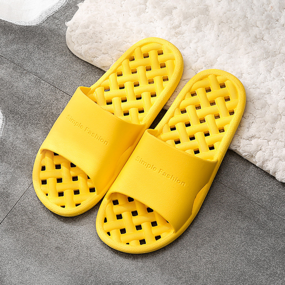 * yellow * 36/37(22.5-23cm) * slippers light weight ...lysl2303 slippers ...PVC sandals room shoes room sandals 