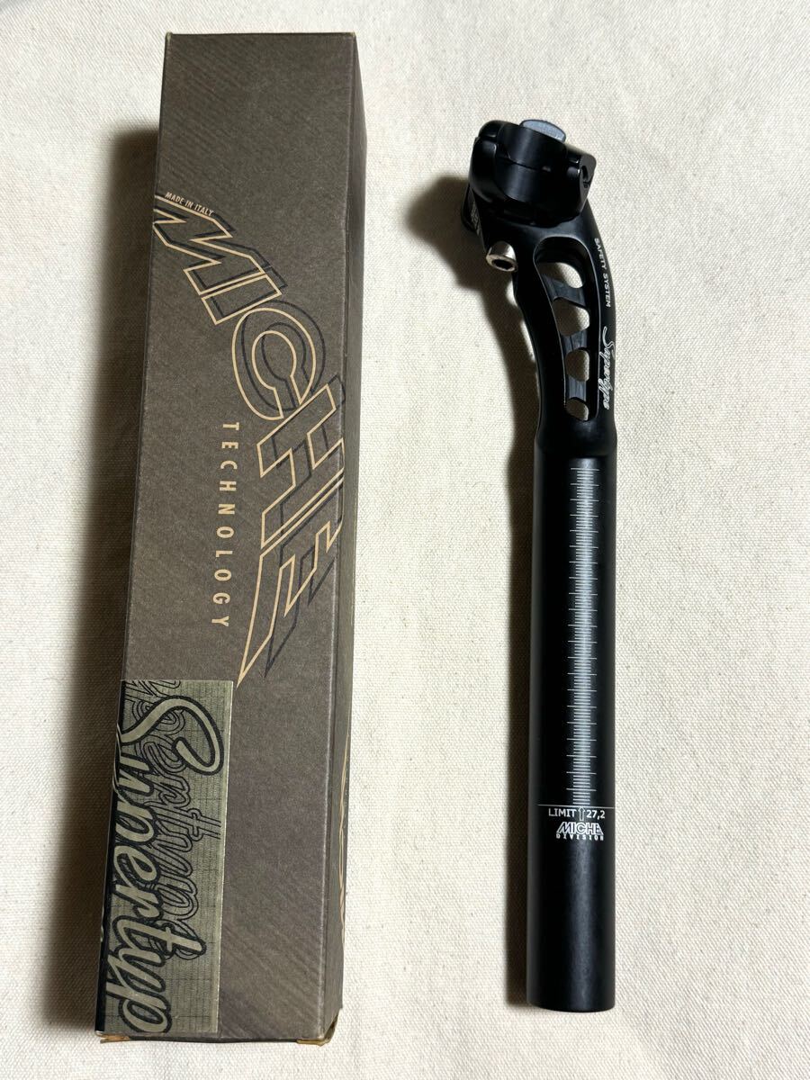 送料無料 MICHE SUPERTYPE SEAT PILLAR 27 2mm ブラック ミケ 送料無料 MICHE SUPERTYPE SEAT PILLAR 27 2mm ブラック ミケ