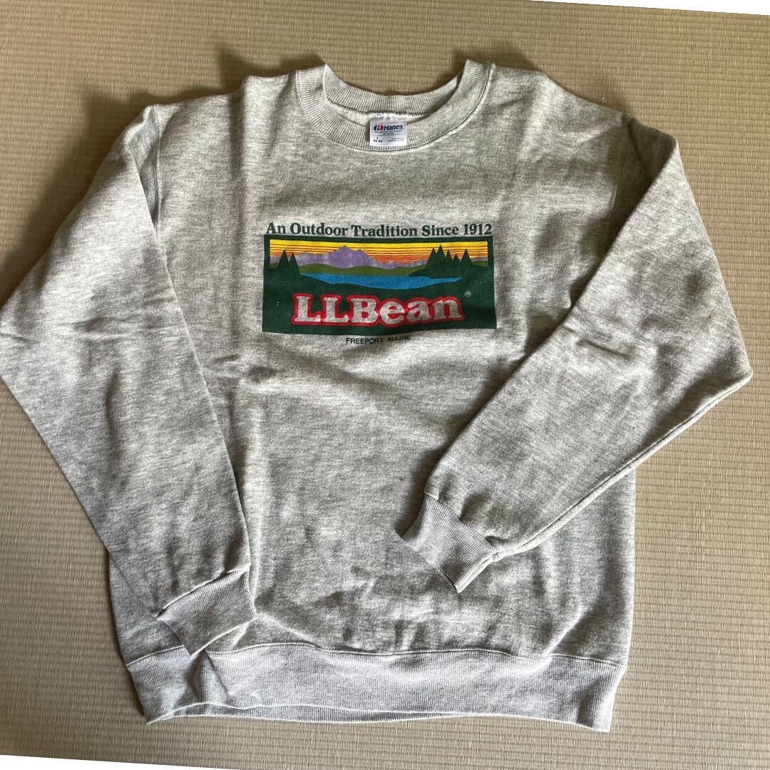 希少!! HANESボディのL.L.bean ビンテージ80'S スウェット USA 希少!! HANESボディのL.L.bean ビンテージ80'S スウェット USA