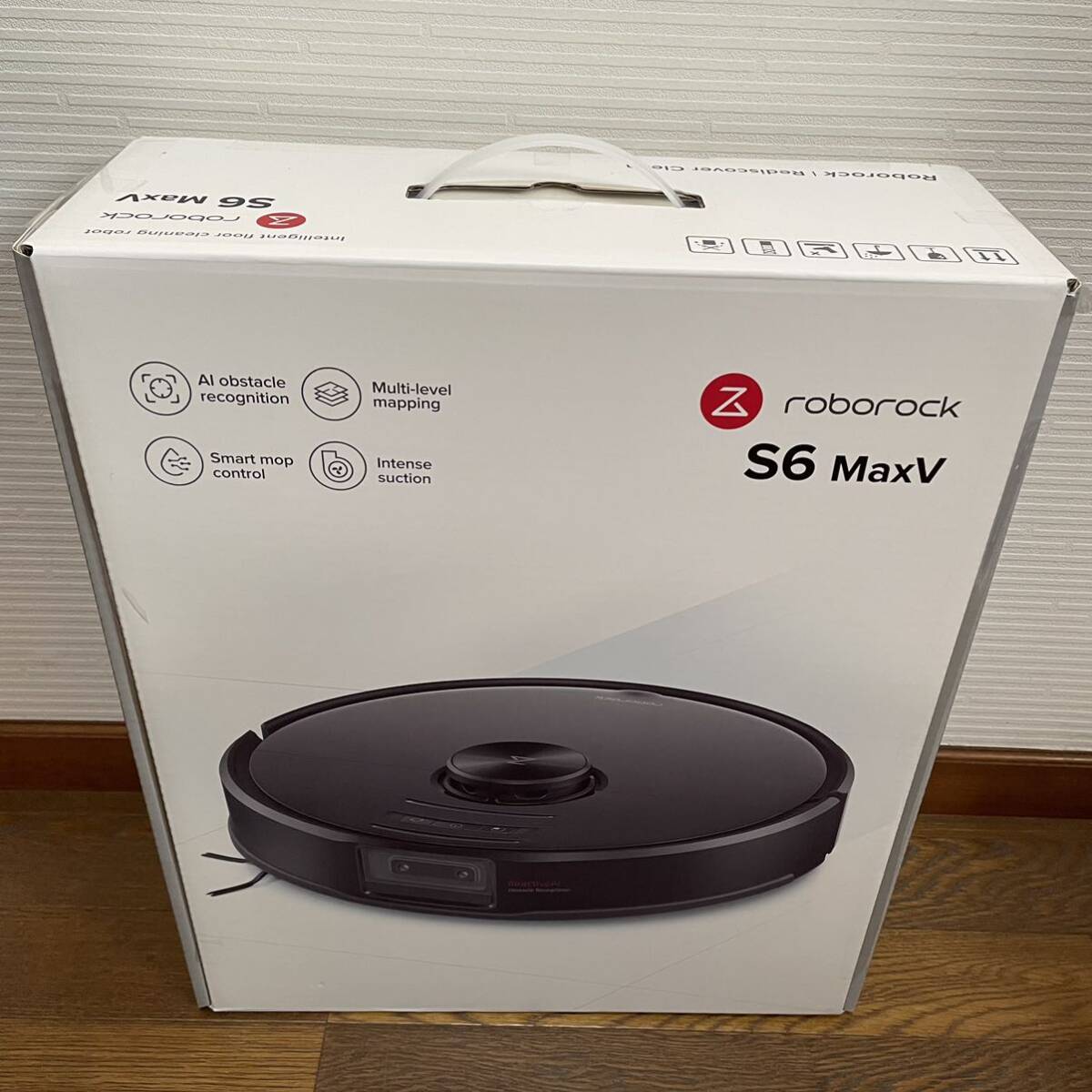 新品 ロボット掃除機 roborock s6MaxV ブラック ロボロック 新品 ロボット掃除機 roborock s6MaxV ブラック ロボロック