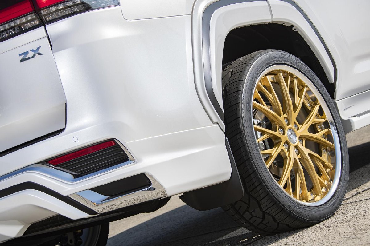 WORK LS VAJRA SUV GLD バサラ ゴールド ディープリム 22インチ 6H139.7 8J+17 4本 95 送料無料