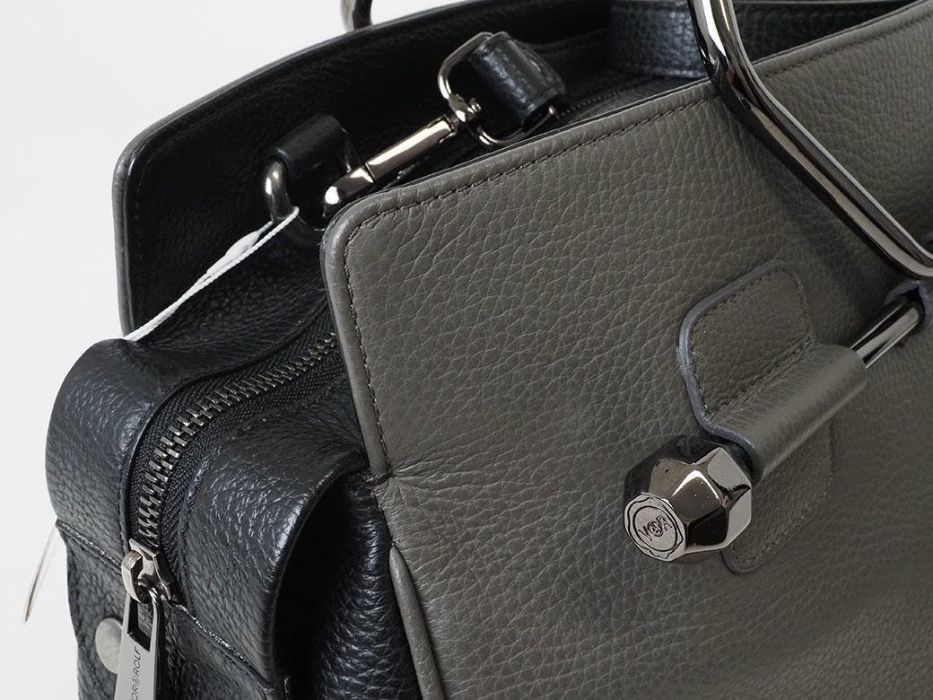 ヴィクター＆ロルフ ボンベット 2WAYハンドバッグ グレー S47WD0041 レディース バイカラー トート VIKTOR&ROLF 未使用 中古_画像7