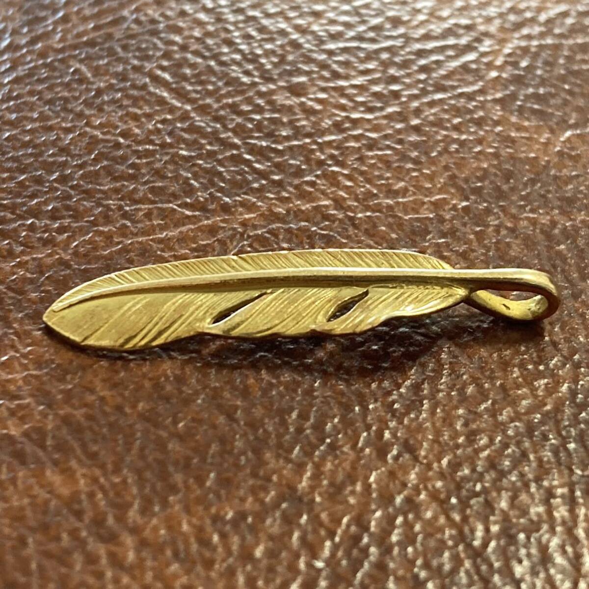 goro's ゴローズ 全金プレーンフェザー 小 18k Sサイズ フェザー goro's ゴローズ 全金プレーンフェザー 小 18k Sサイズ フェザー